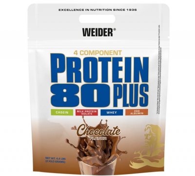Weider - Protein 80 Plus - 2000g Beutel - MHD 09/2025