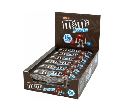 M&M´s Hi-Protein Bar Riegel - Karton 12 x 51g - MHD 10/2025 M&M´s Hi-Protein Bar Riegel - Karton 12 x 51g - MHD 10/2025
