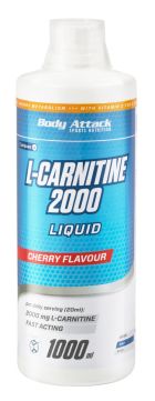 Body Attack - L-Carnitin Liquid 2000 - 1000ml - MHD 01/2026