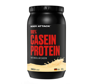 Body Attack - 100 % Casein Protein - 900g Dose