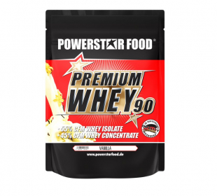 Powerstar Food - Premium Whey Protein 90 - 850g Beutel
