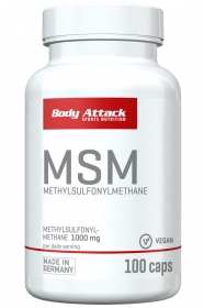 Body Attack - MSM Caps - 100 Kapseln