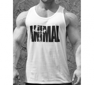 Universal Nutrition - Animal Iconic Tank Top weiß