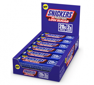 Snickers - Low Sugar High Protein Bar Riegel - Karton 12 x 57g