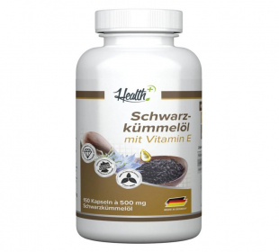 Health+ - Schwarzkümmelöl - 150 Kapseln