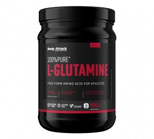 Body Attack - 100% Pure L-Glutamine - 400g